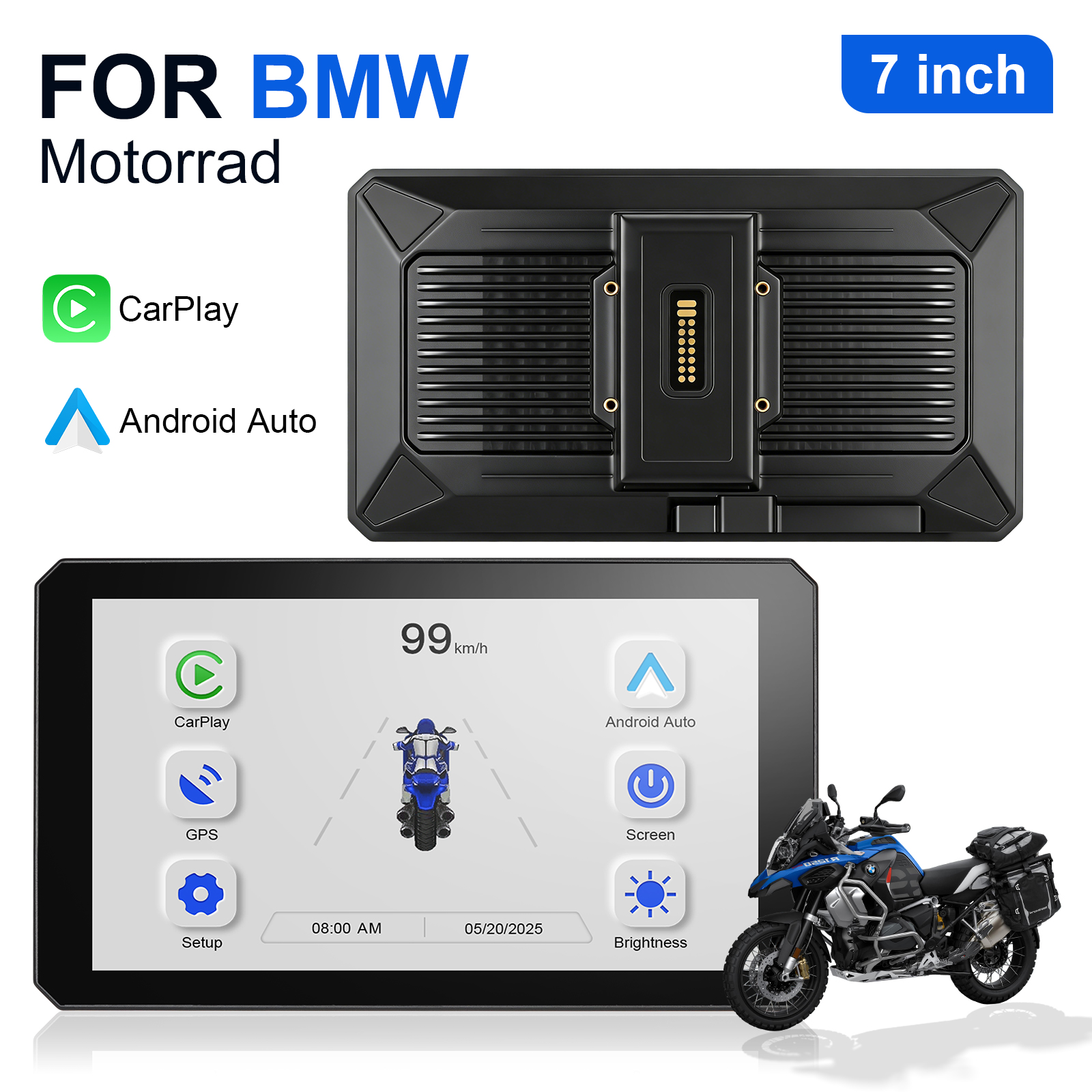 Smartwatch Universal - Carplay for BMW XR M1000 R1200GS