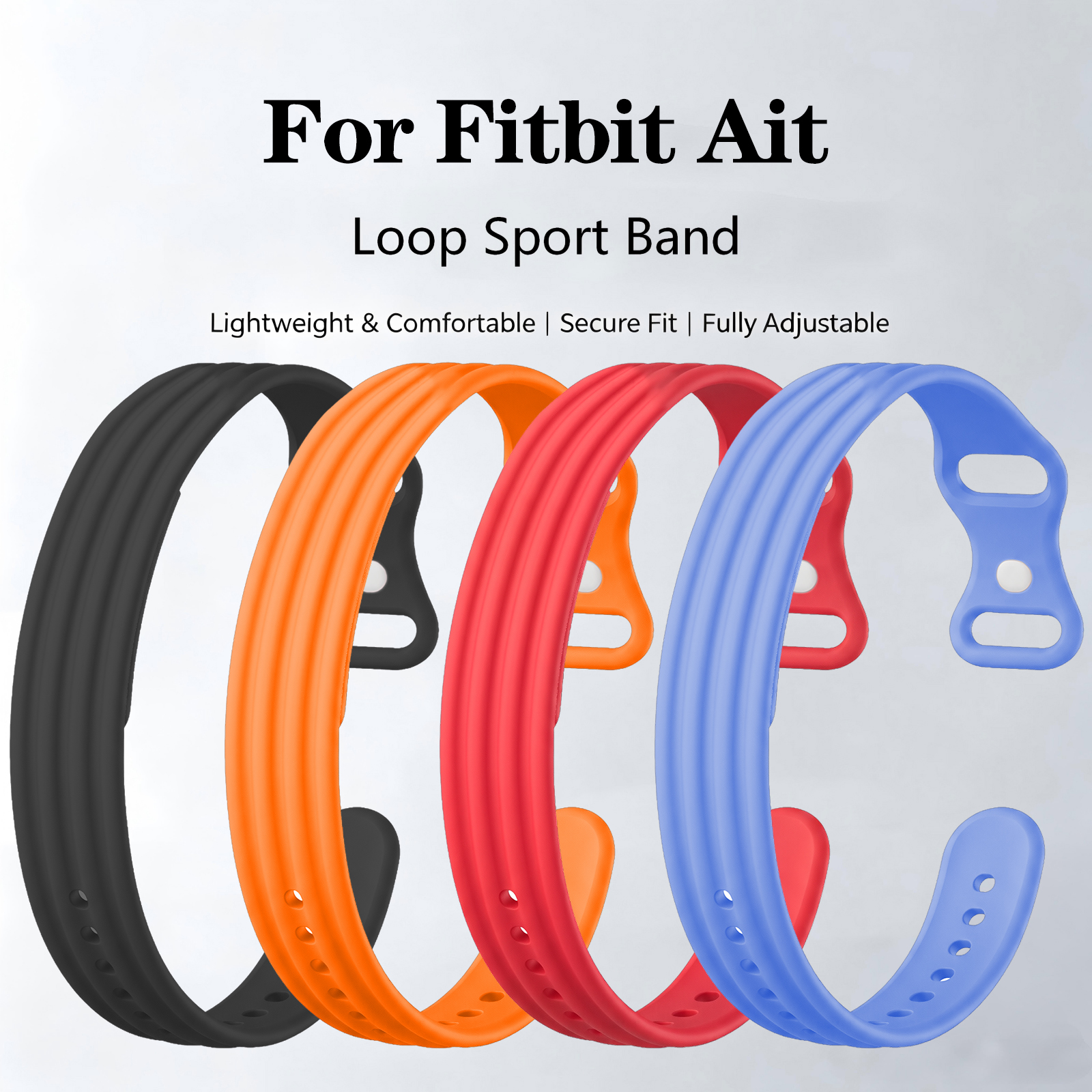 Silicone Band Replacement - Google Fitbit Air Active Band -