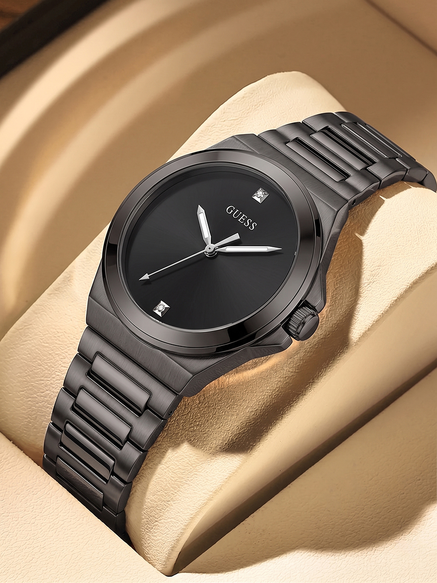 Smartwatch Guess - GUESS GW0833G2 Mens Watch Luxury Black
