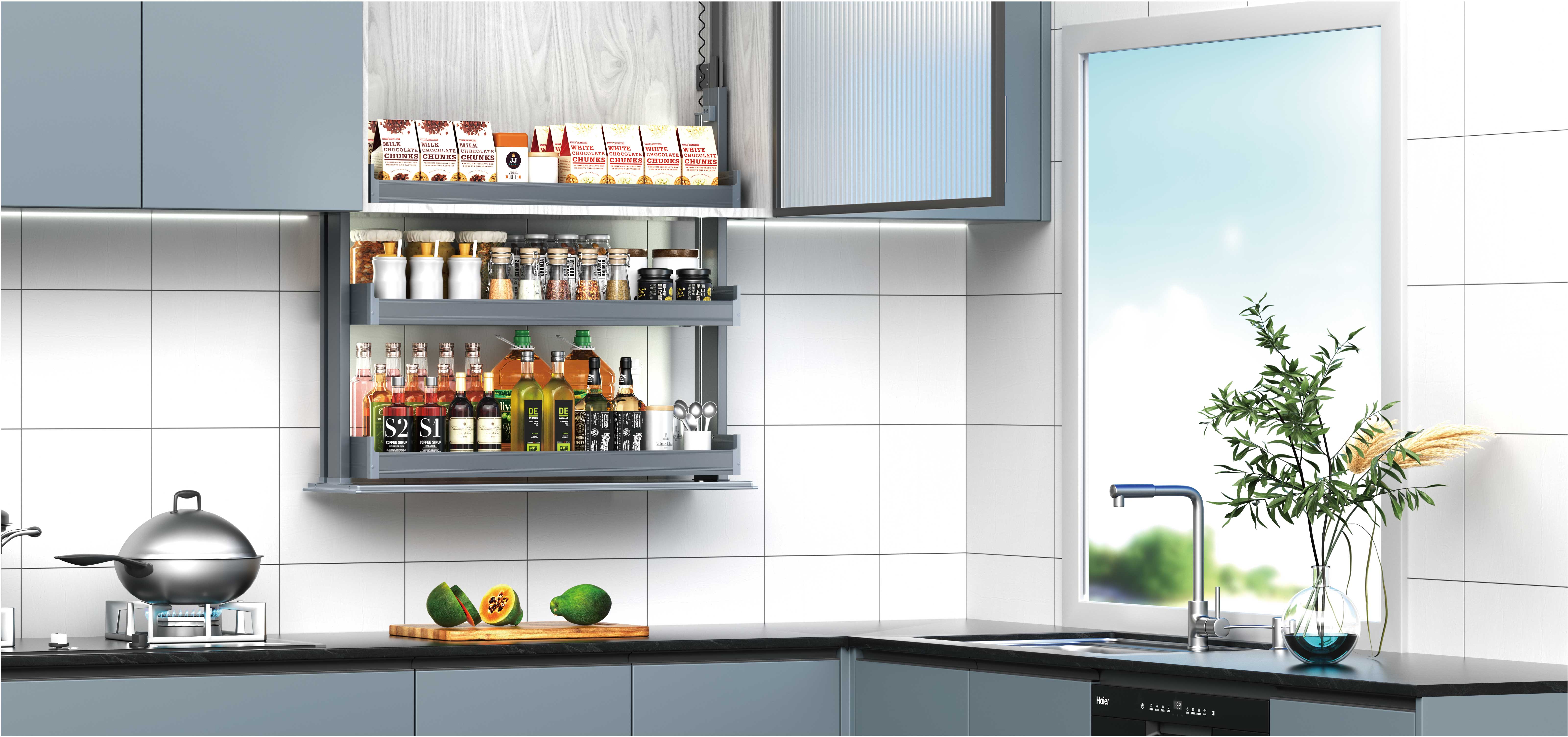 Smart Motorized Condiment Kitc - đánh giá và giá Smart Accessories