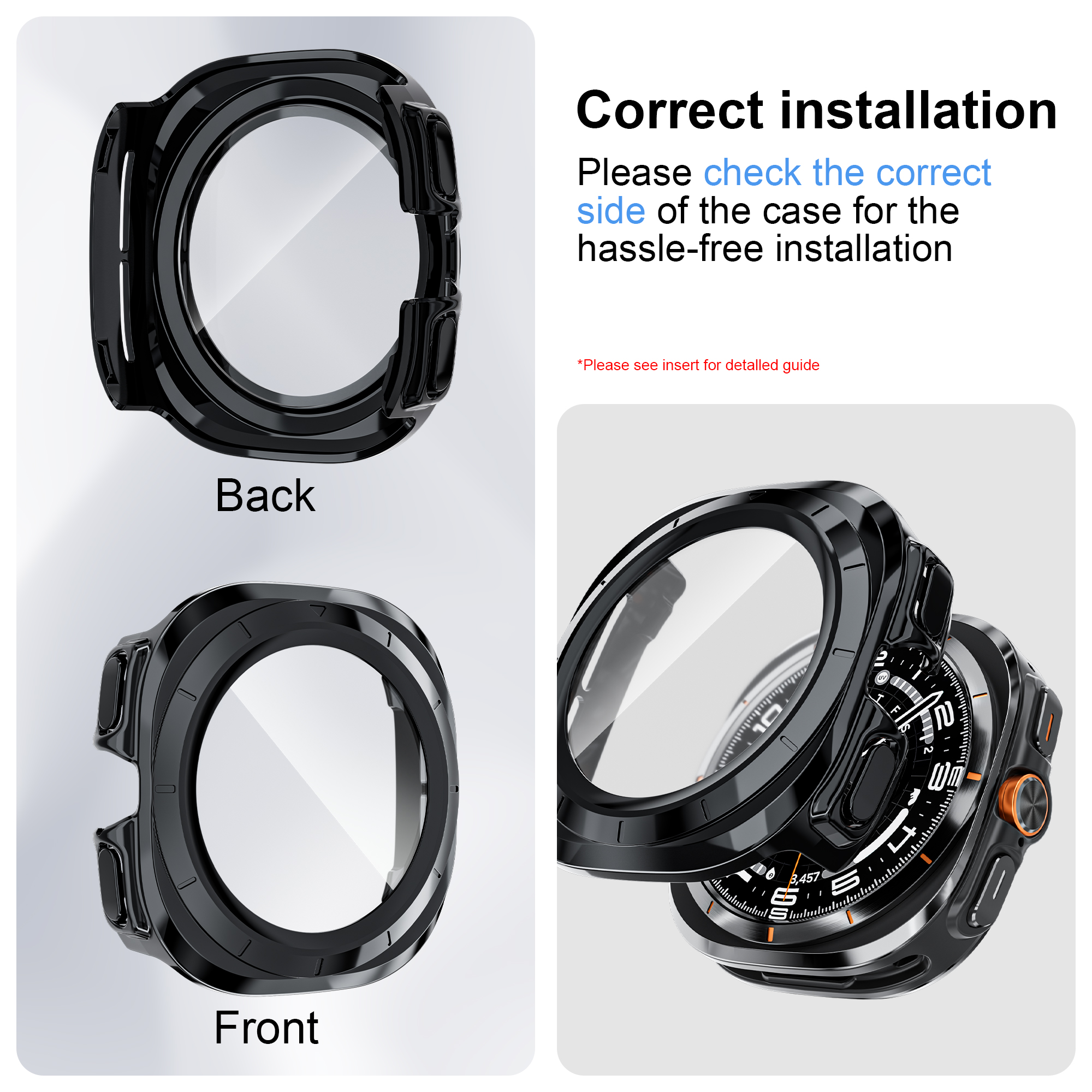 Case for Samsung Galaxy Watch  - đánh giá và giá Samsung Smartwatch Ultra Accessories