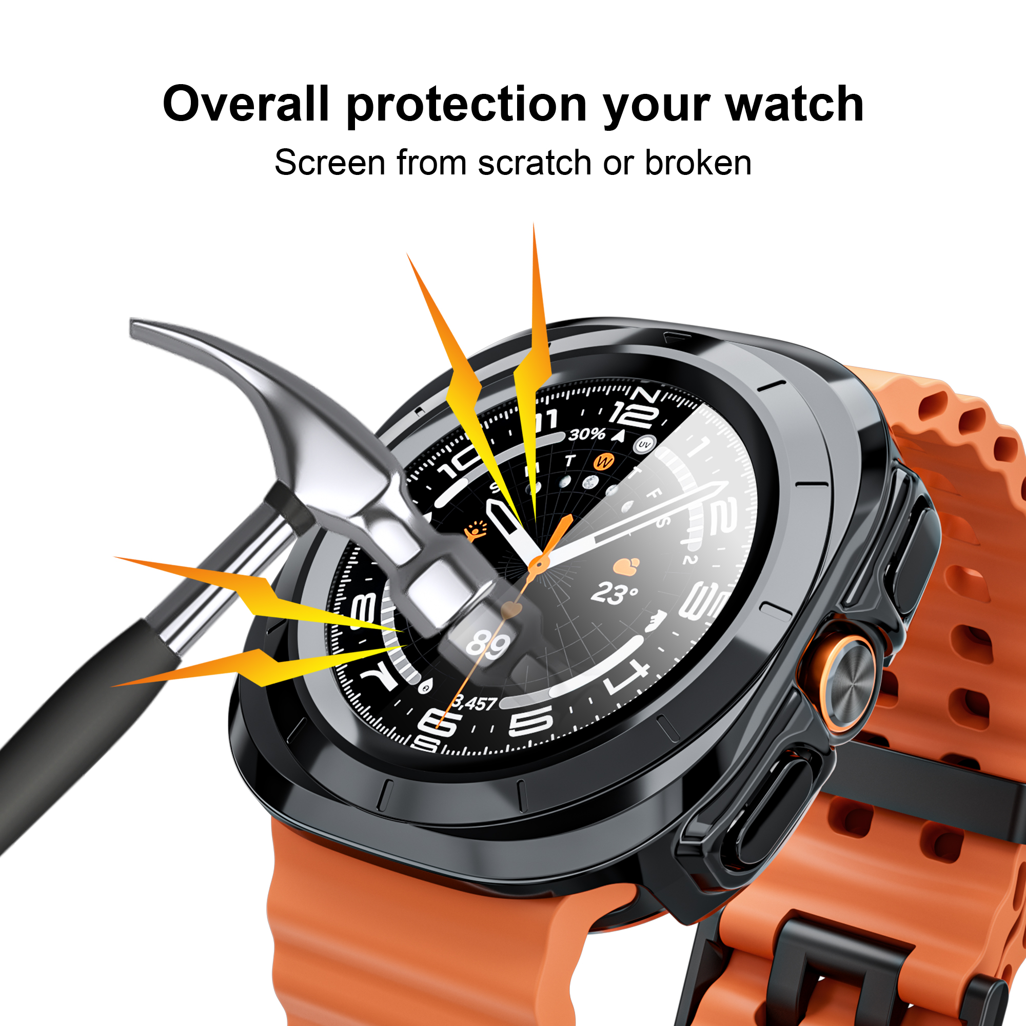 Case for Samsung Galaxy Watch  - đánh giá và giá Samsung Smartwatch Ultra Accessories