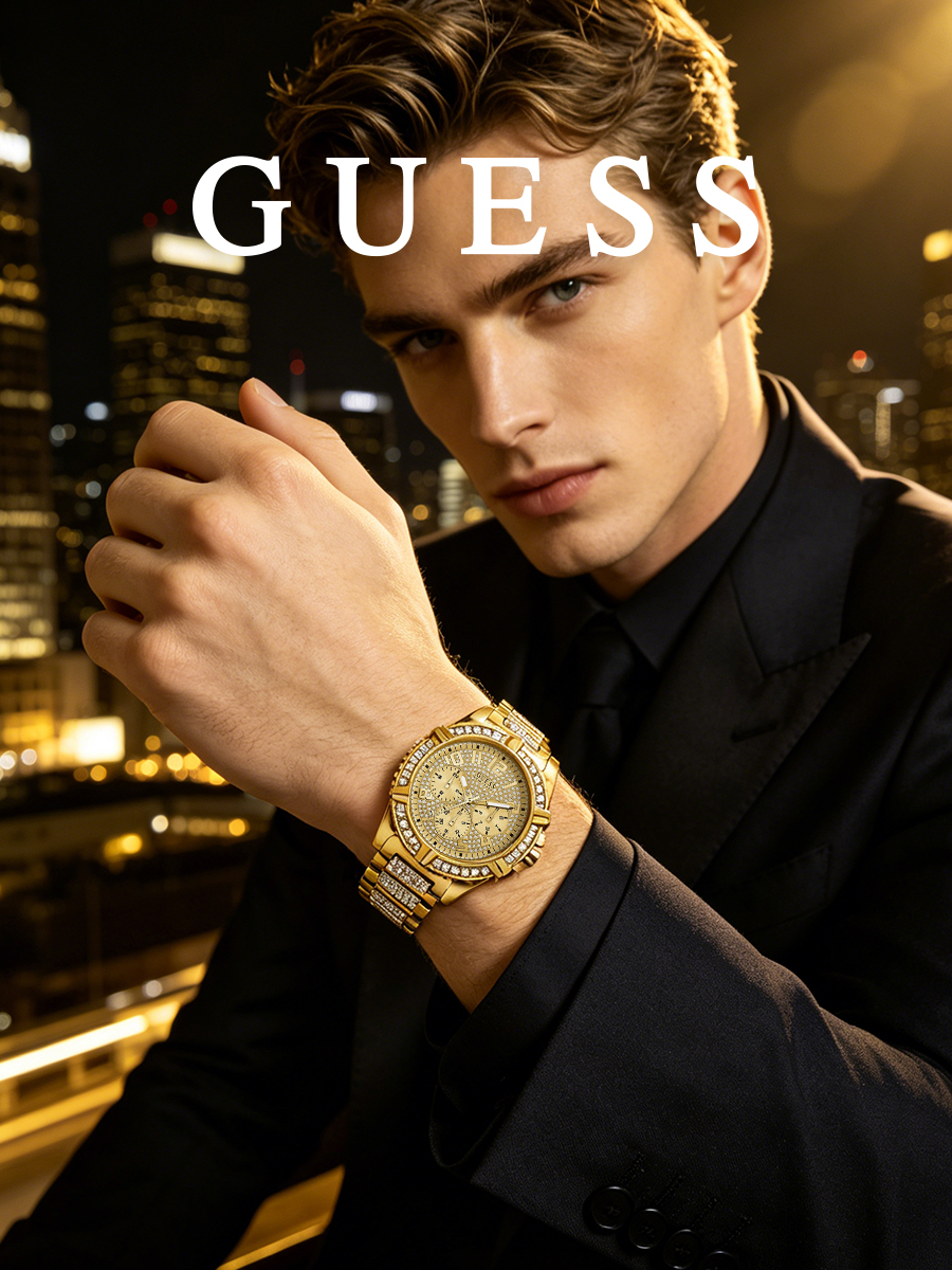 Guess Men's Watch Gold Tone St - đánh giá và giá Smartwatch Guess