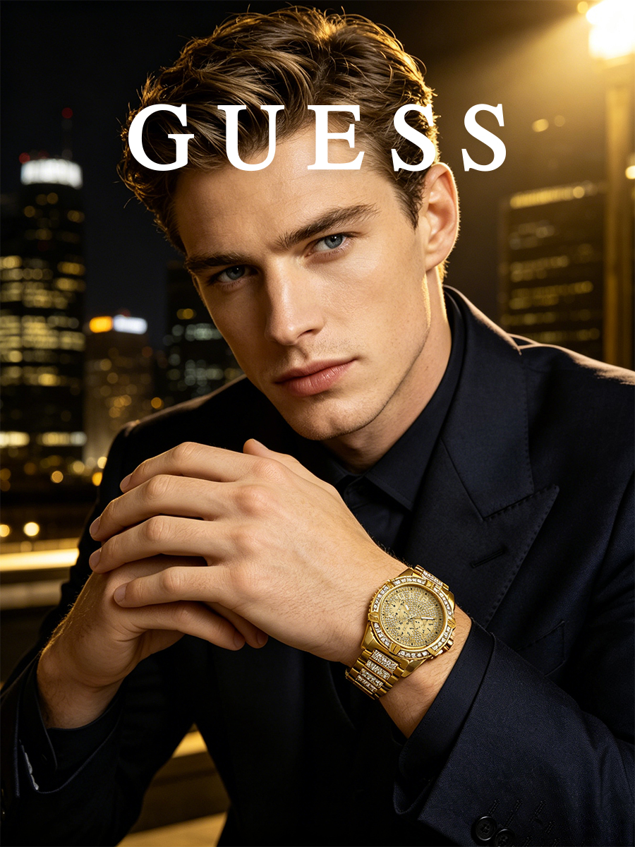 Guess Men's Watch Gold Tone St - đánh giá và giá Smartwatch Guess
