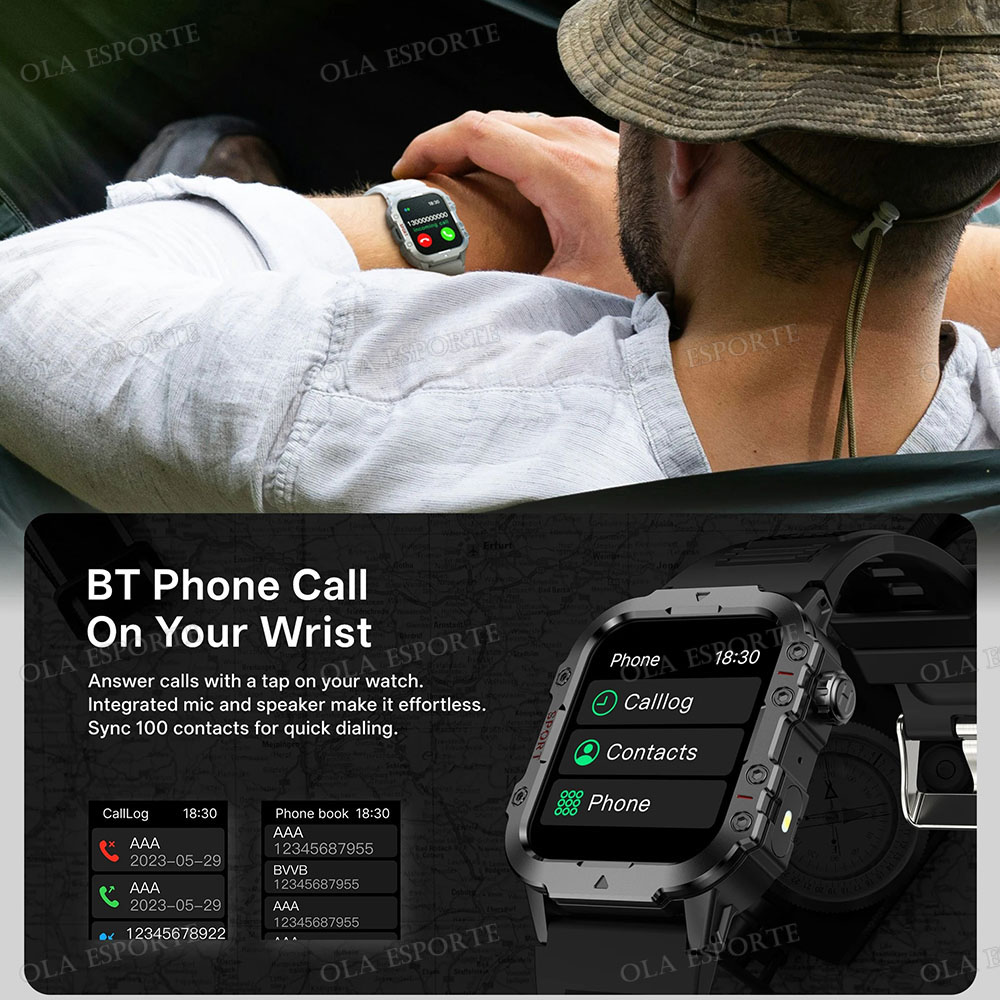 2026 Military Outdoor Smart Wa - đánh giá và giá Smartwatch X12