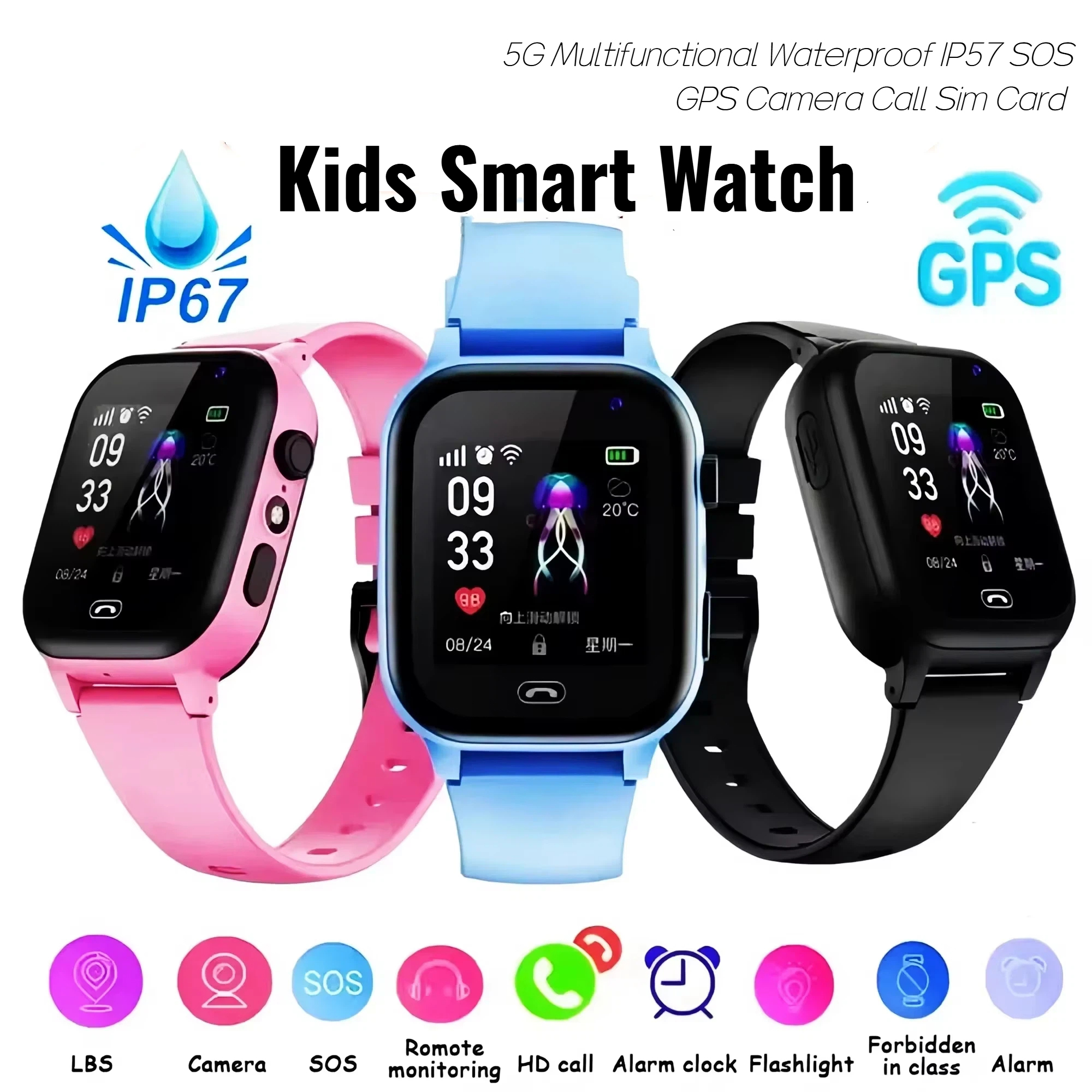 Lenovo Kids Smart Watch 5G GPS - đánh giá và giá Smartwatch Id
