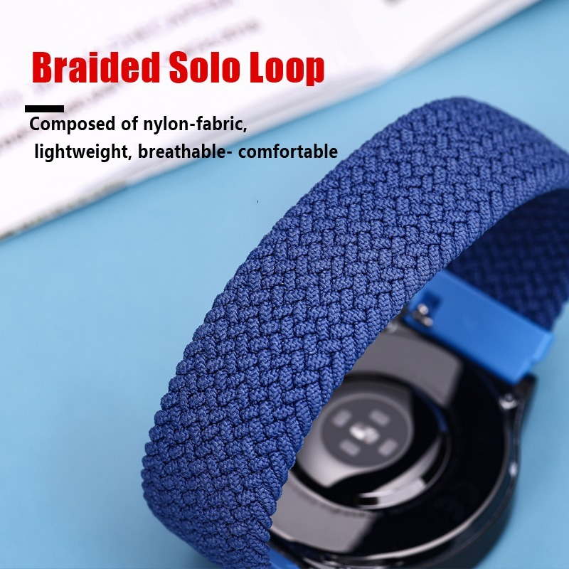 20mm/22mm Braided Solo Loop St - đánh giá và giá Solo Loop Strap