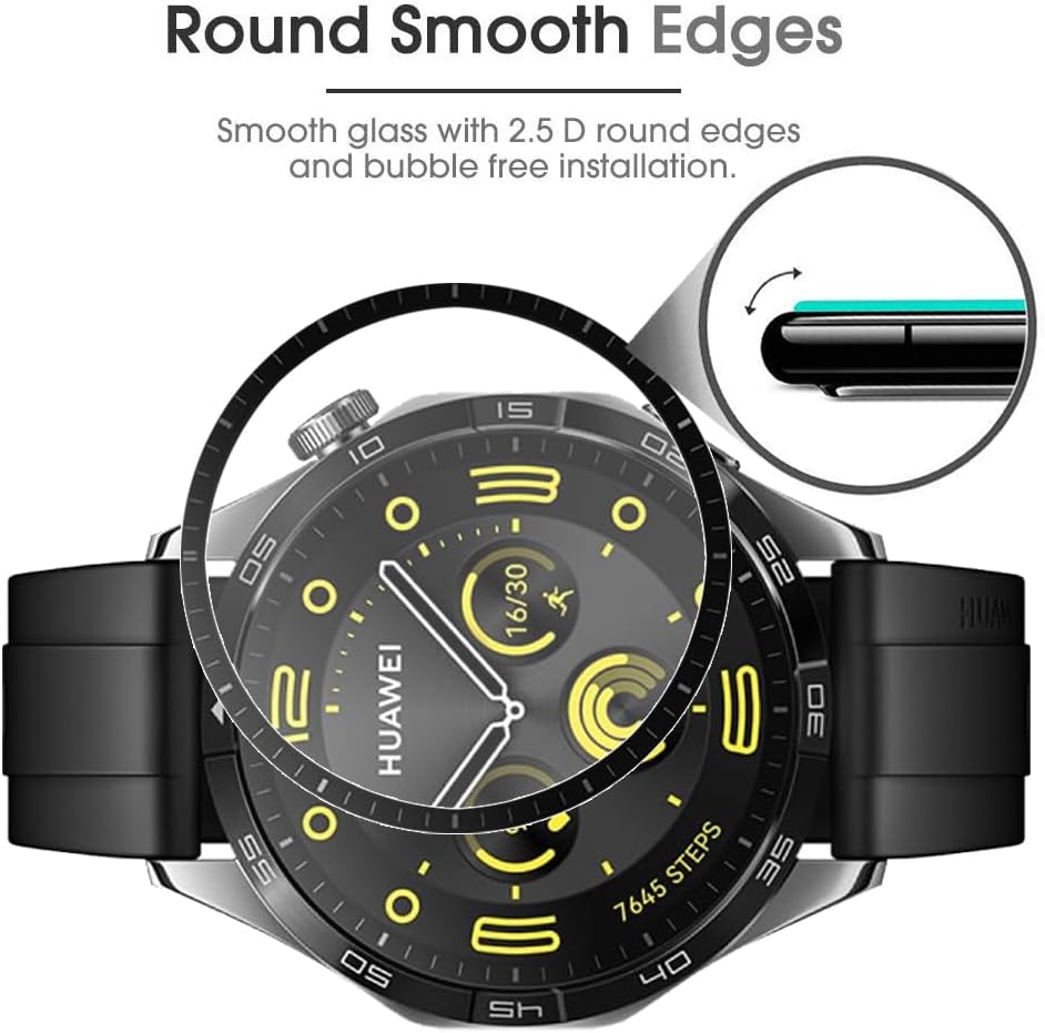 3D Film for Huawei Watch GT5Pr - đánh giá và giá Watch Face Protector
