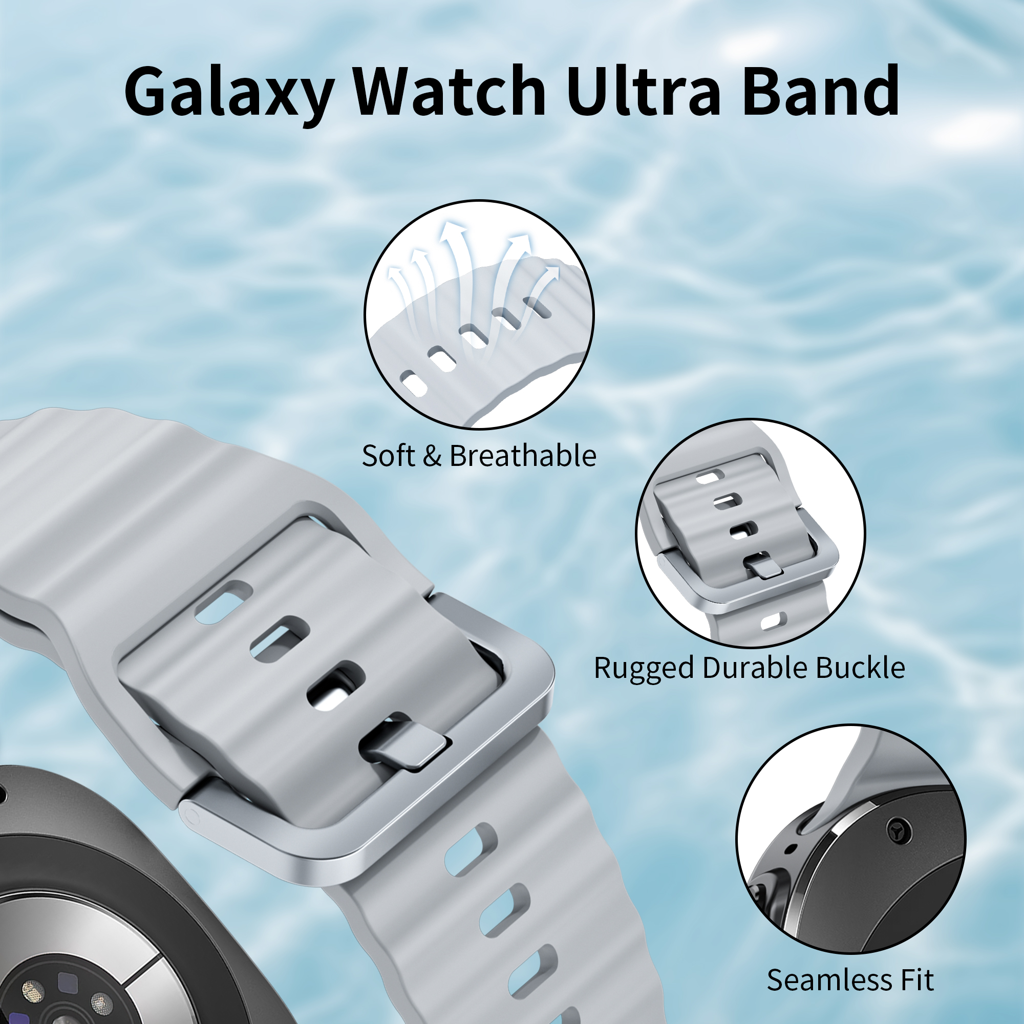 Original Strap for Samsung Gal - đánh giá và giá Samsung Smartwatch Ultra Accessories