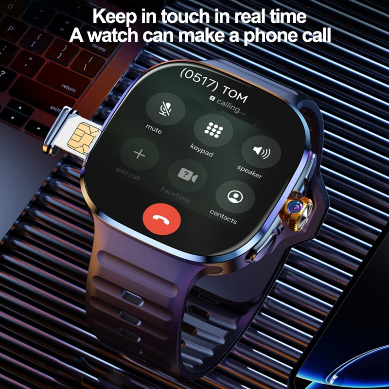 New Large Screen Smartwatch 4G - đánh giá và giá Smartwatch Id