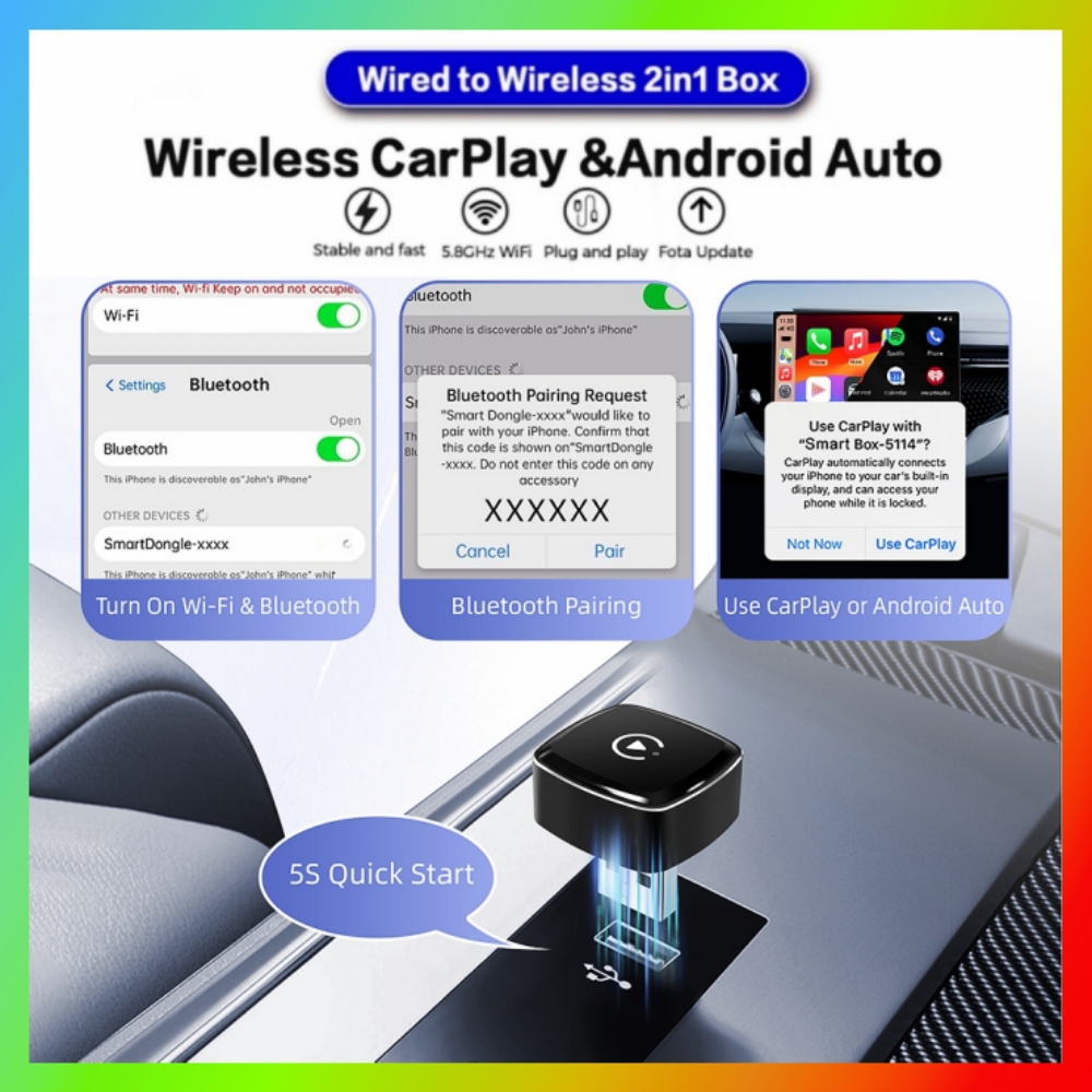 New Wireless CarPlay Android A - đánh giá và giá Smartwatch Universal