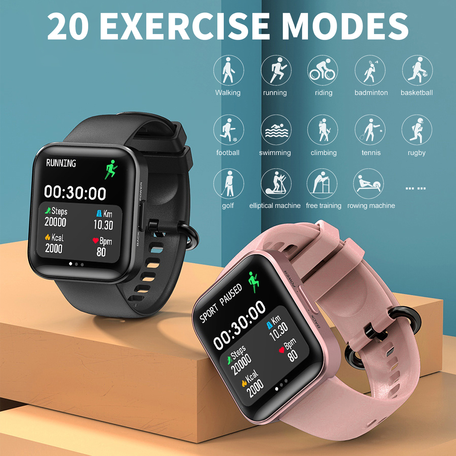 MISIRUN Sports Smart Watch For - đánh giá và giá Smartwatch X12