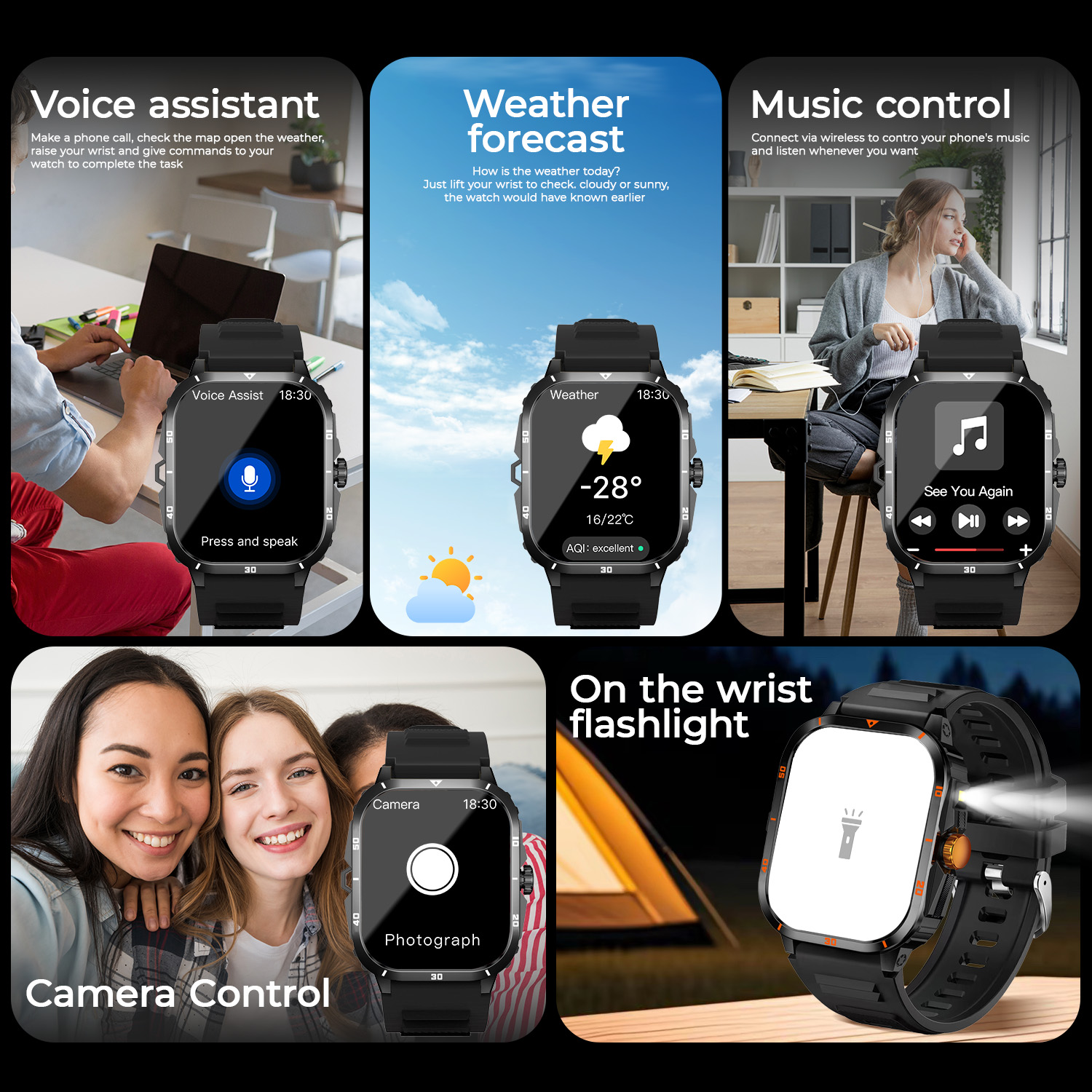 2025 NEW Military Smartwatch 2 - đánh giá và giá Smartwatch X12