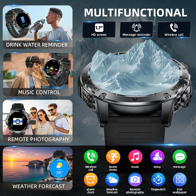 2026 New 1000mAh Battery T-Rex - đánh giá và giá Smartwatch X12