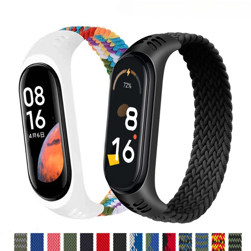 Bracelet for Xiaomi Mi band 6  - đánh giá và giá Solo Loop Strap