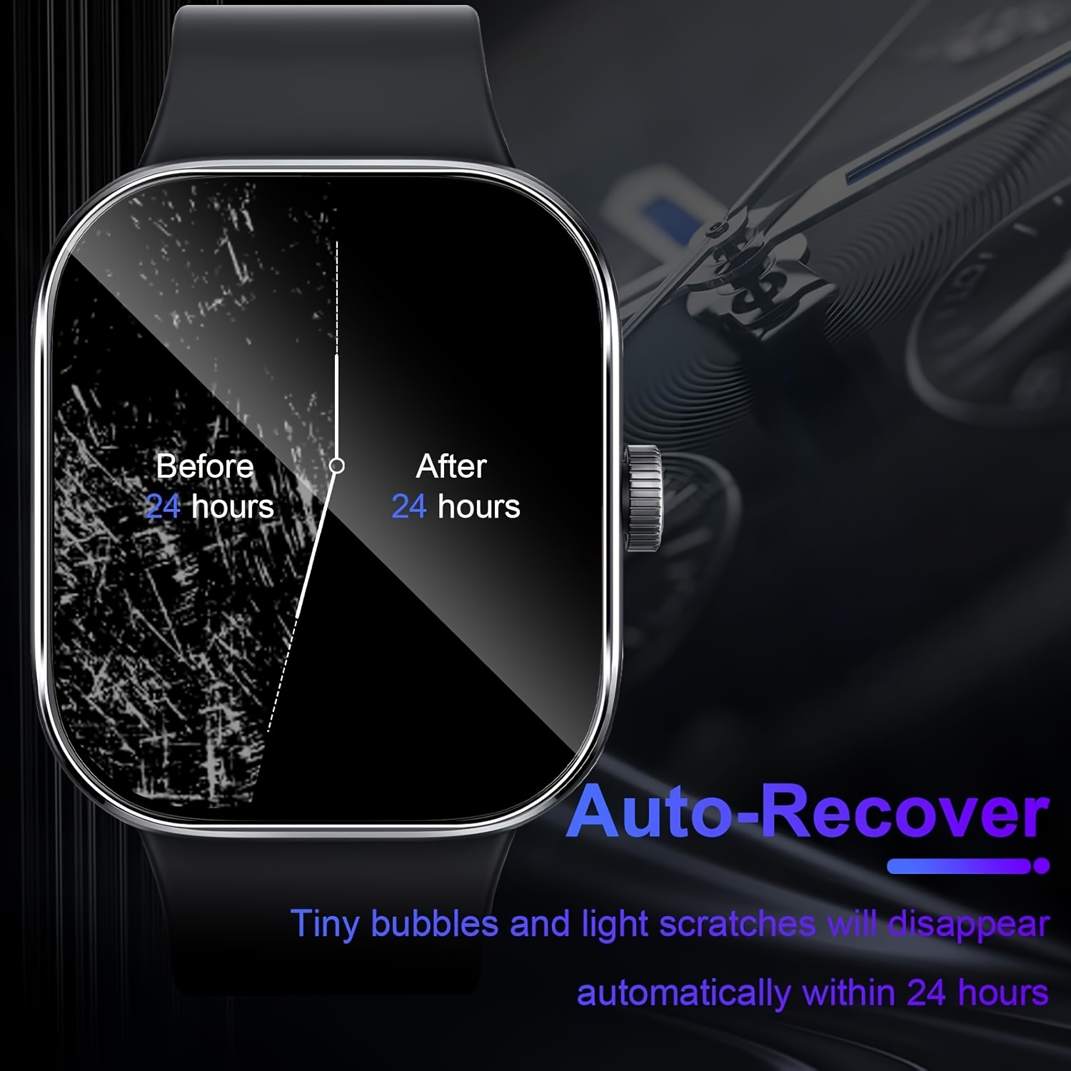 3-5Pcs Premium Tempered Glass  - đánh giá và giá Watch Face Protector