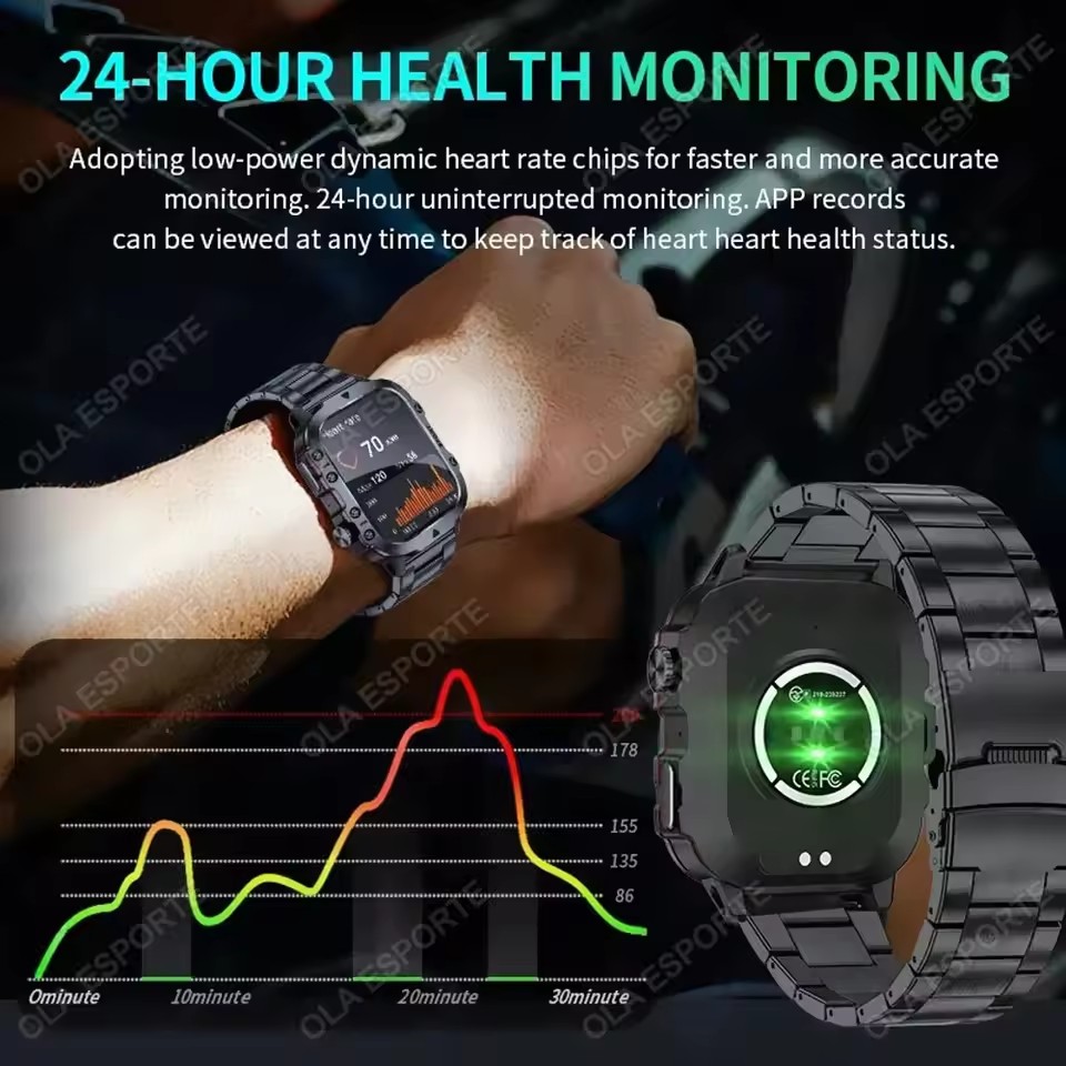 2026 New Military Smart Watch  - đánh giá và giá Smartwatch X12