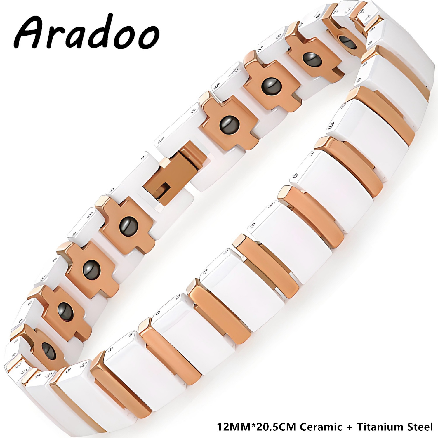 ARADOO Premium Ceramic Bracele - đánh giá và giá Ceramic Link Bracelet