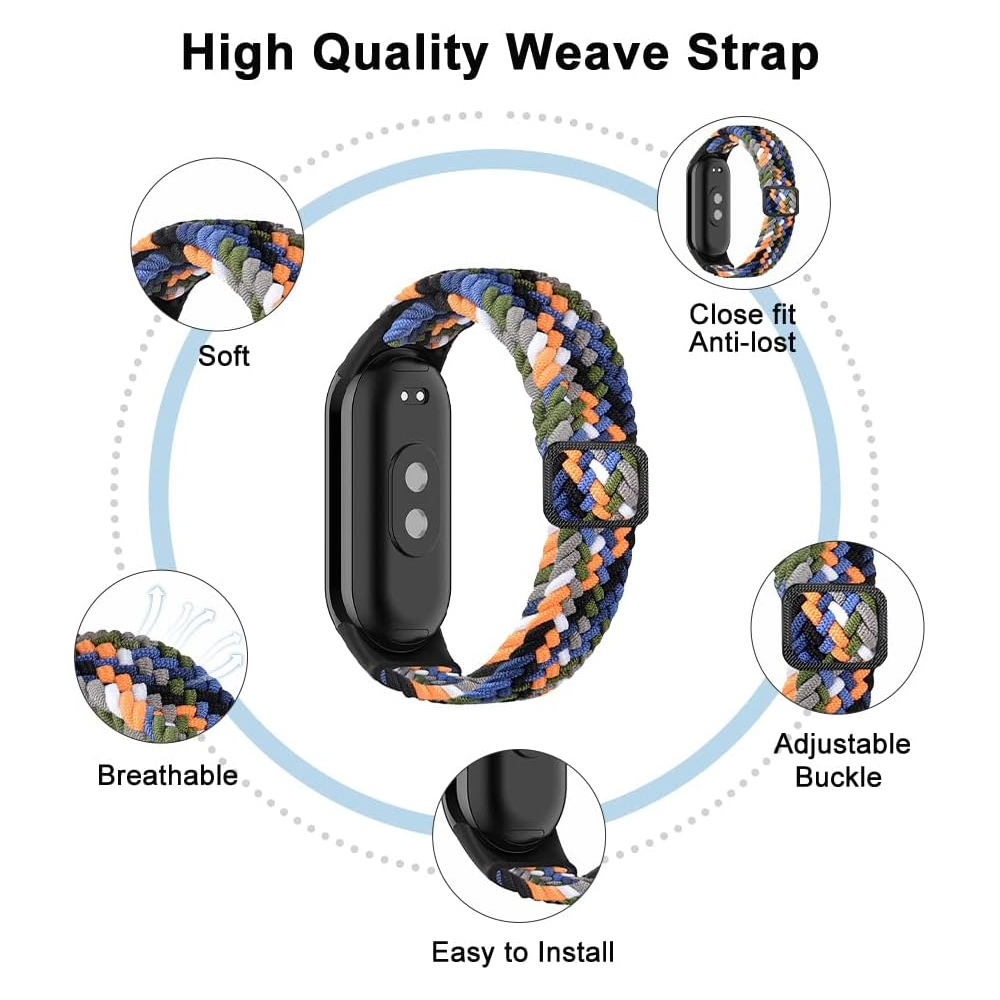 Strap for Xiaomi Mi Band 10 8  - đánh giá và giá Solo Loop Strap