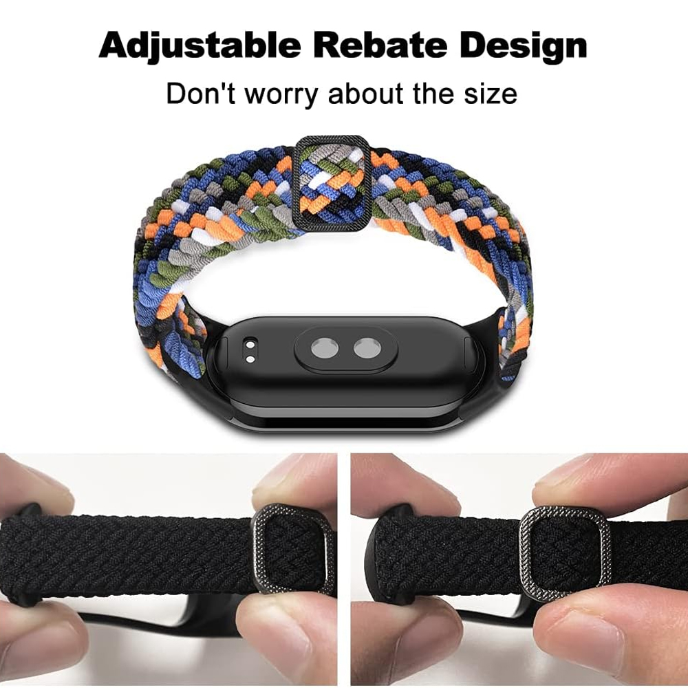 Strap for Xiaomi Mi Band 10 8  - đánh giá và giá Solo Loop Strap