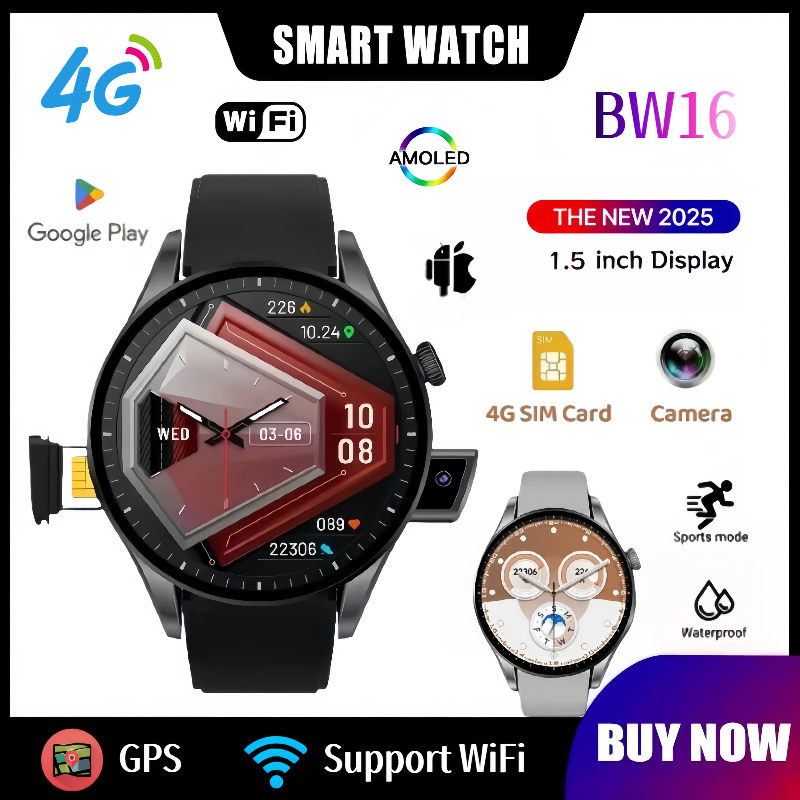 New 4G Smartwatch BW16: WiFi | - đánh giá và giá Smartwatch Id
