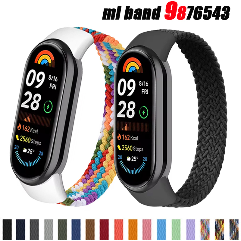 Strap for Mi Band 9/8/7/6/5/4/ - đánh giá và giá Solo Loop Strap