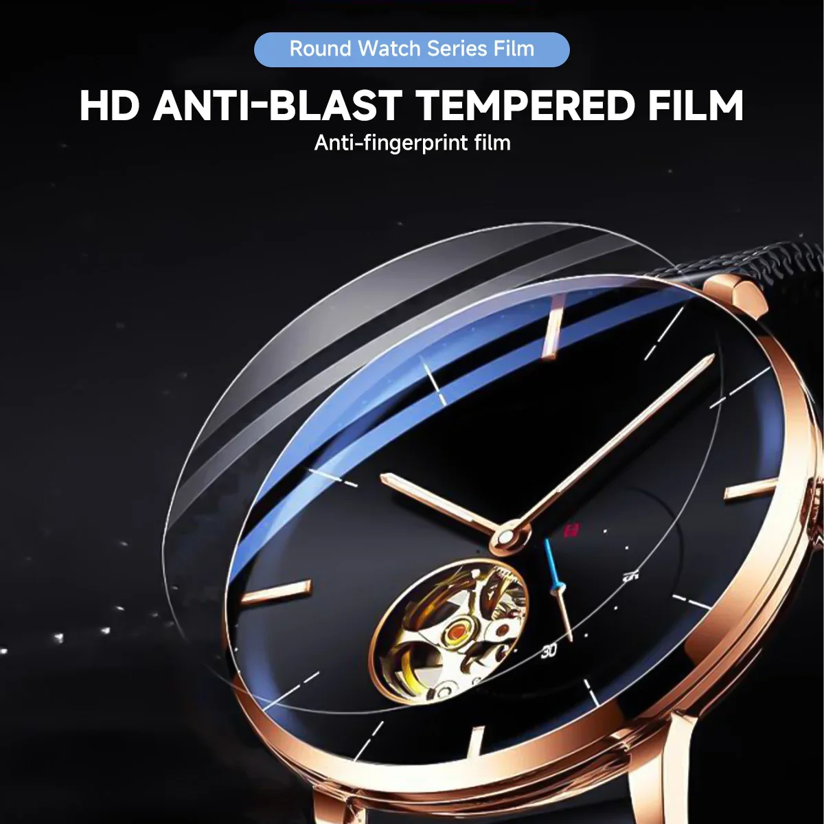 26-46mm Universal Tempered Gla - đánh giá và giá Watch Face Protector