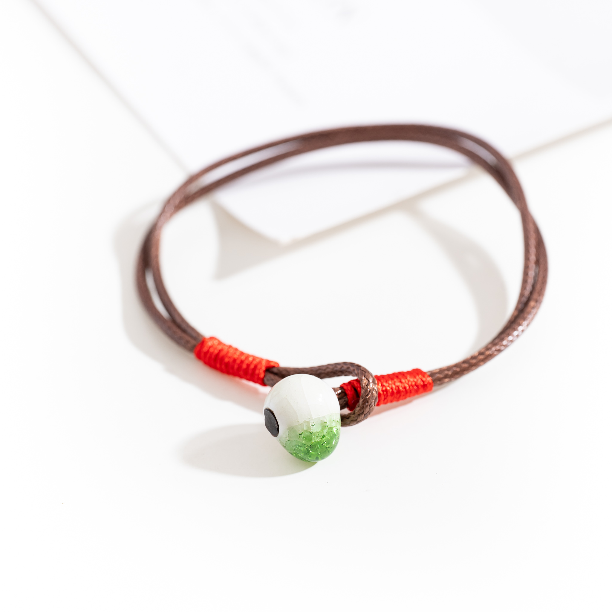 Vintage Rope Ceramic Beads Bra - đánh giá và giá Ceramic Link Bracelet