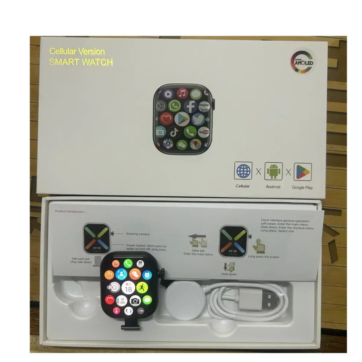 5G Android Smartwatch VP29 4G/ - đánh giá và giá Smartwatch Id