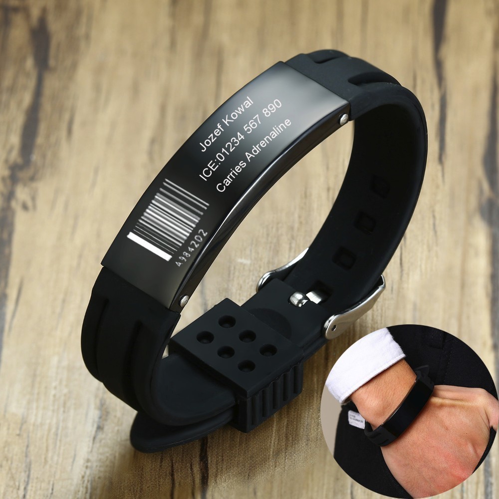 Personalized Silicone Bracelet - đánh giá và giá Silicone Band Replacement