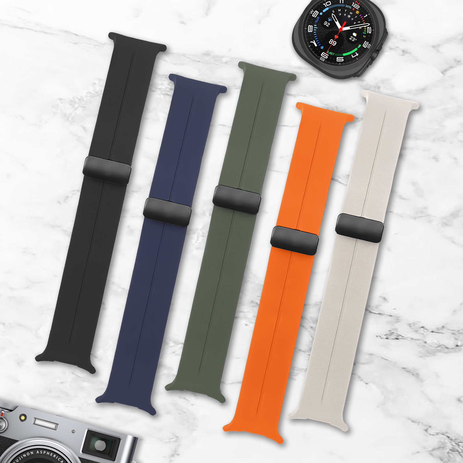 Magnetic For Samsung Galaxy wa - đánh giá và giá Samsung Smartwatch Ultra Accessories