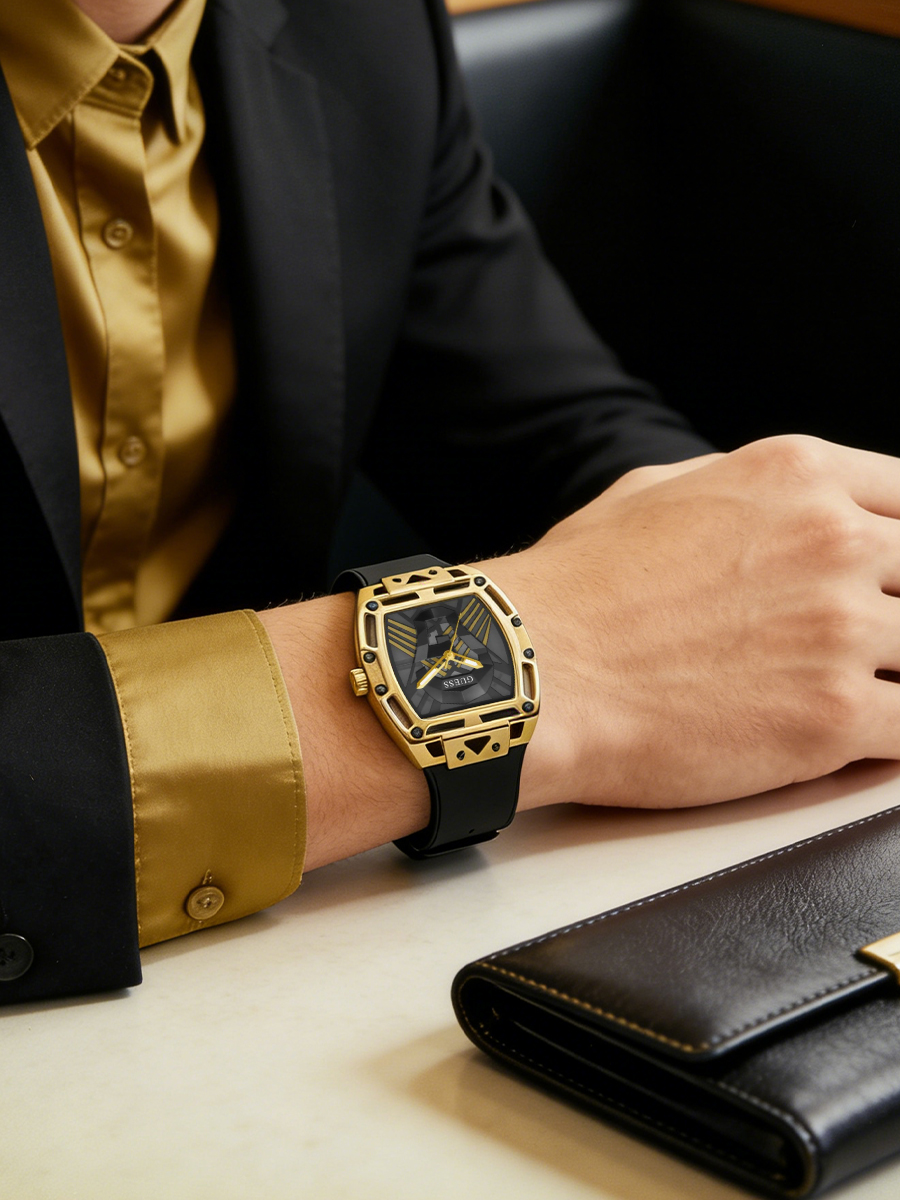 GUESS Men Quartz Watch GW0500G - đánh giá và giá Smartwatch Guess