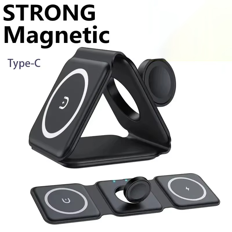 3 in 1 Magnetic Portable Wirel - đánh giá và giá Watch Charger Cable