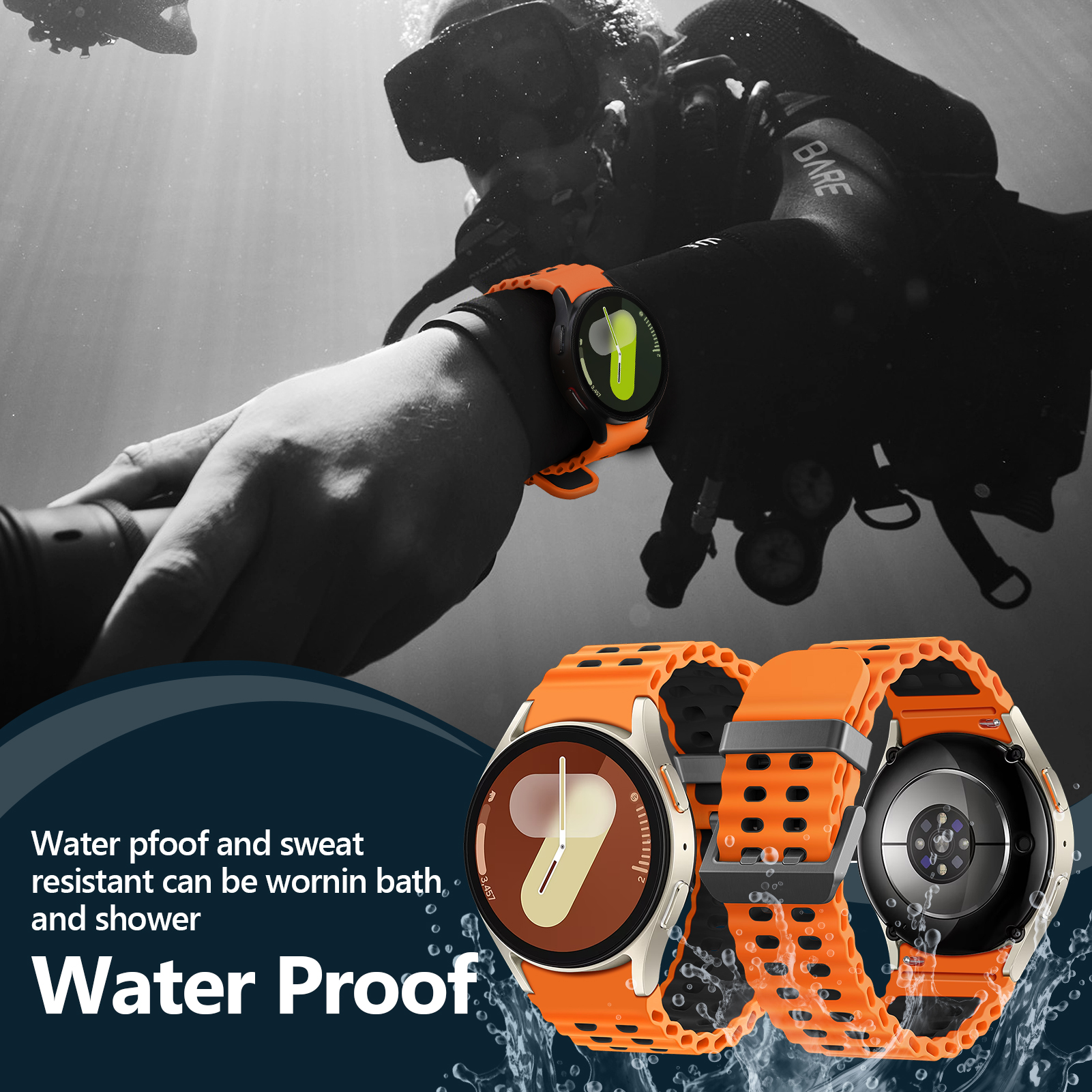 Marine Band for Samsung Galaxy - đánh giá và giá Samsung Smartwatch Ultra Accessories