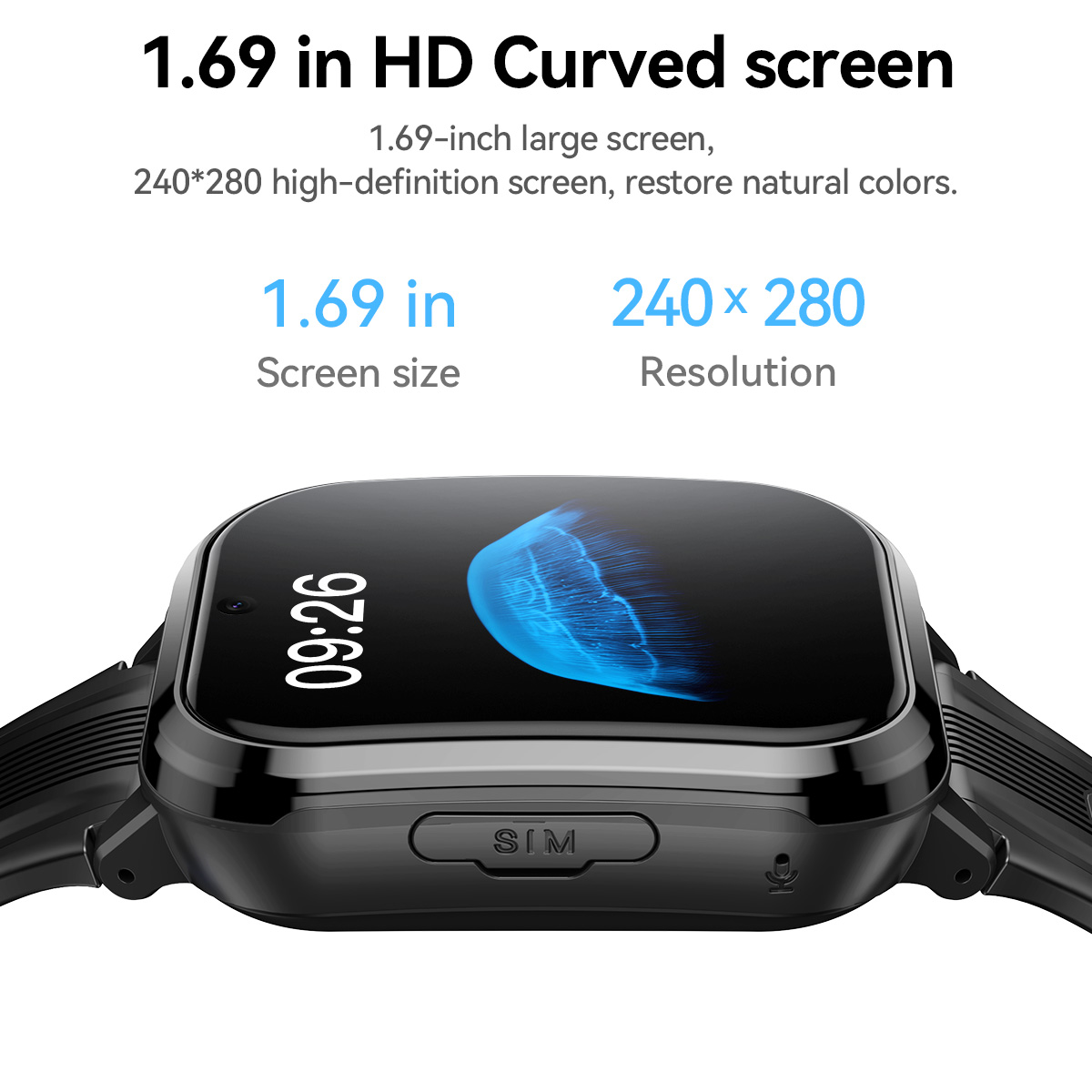 HOCO Y108 1.69inch HD LCD Curv - đánh giá và giá Smartwatch Id