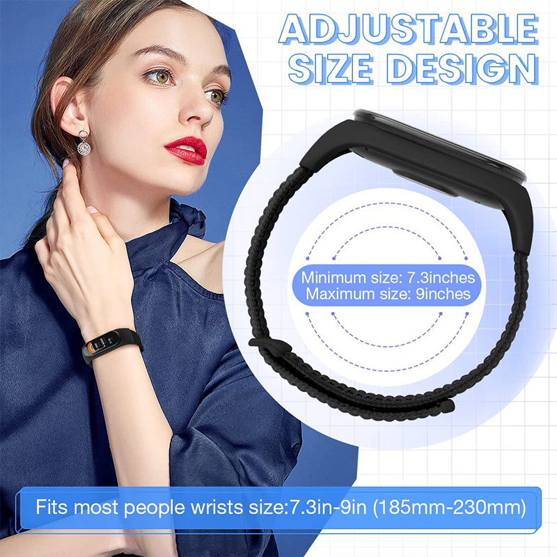 Nylon loop For Xiaomi Mi Band  - đánh giá và giá Smartwatch Watch Accessories For Women