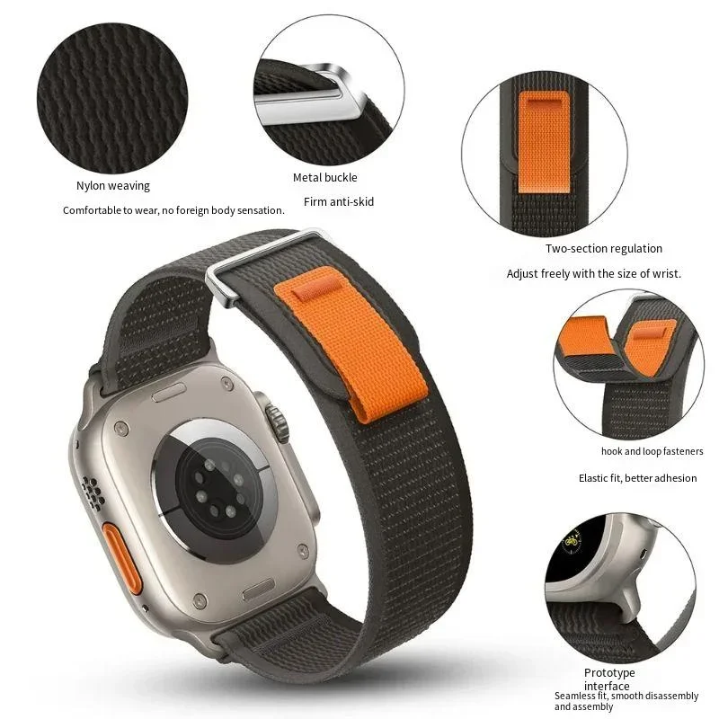 Trail Loop Strap For Apple Wat - đánh giá và giá Solo Loop Strap
