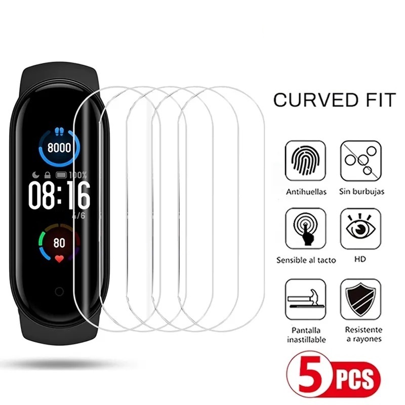 5Pcs Hydrogel Film for Xiaomi  - đánh giá và giá Smartwatch Icon